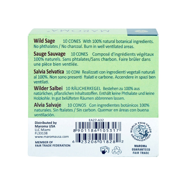 Cone Incense - White Sage