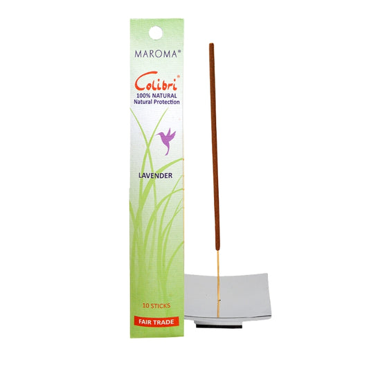 Incense Sticks 8", 10 sticks - Anti Mosquito - Lavender
