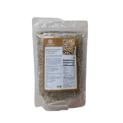 Roasted Cracked Pearl Millet (Bajra Daliya)